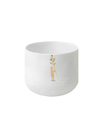 RAEDER | Teelichthalter DANKBAR 7x6cm Weiss | 